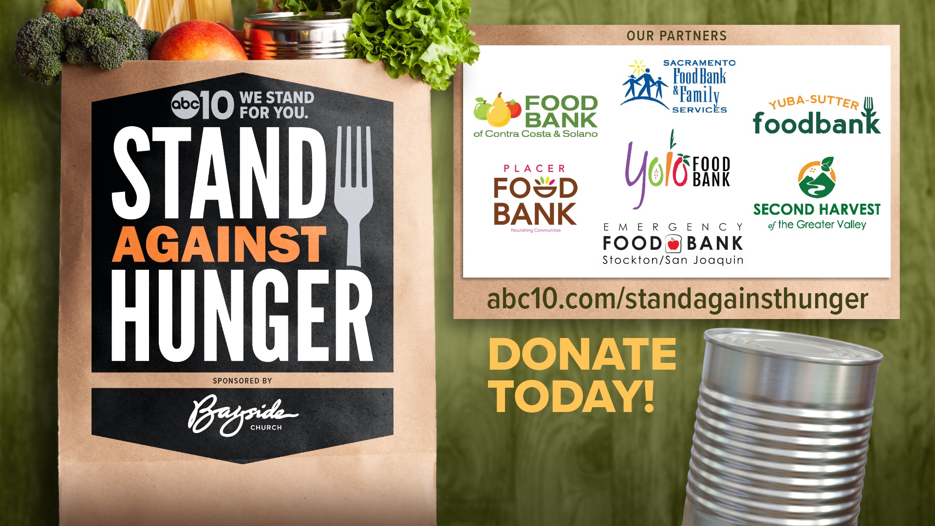 Stand Against Hunger With Bayside