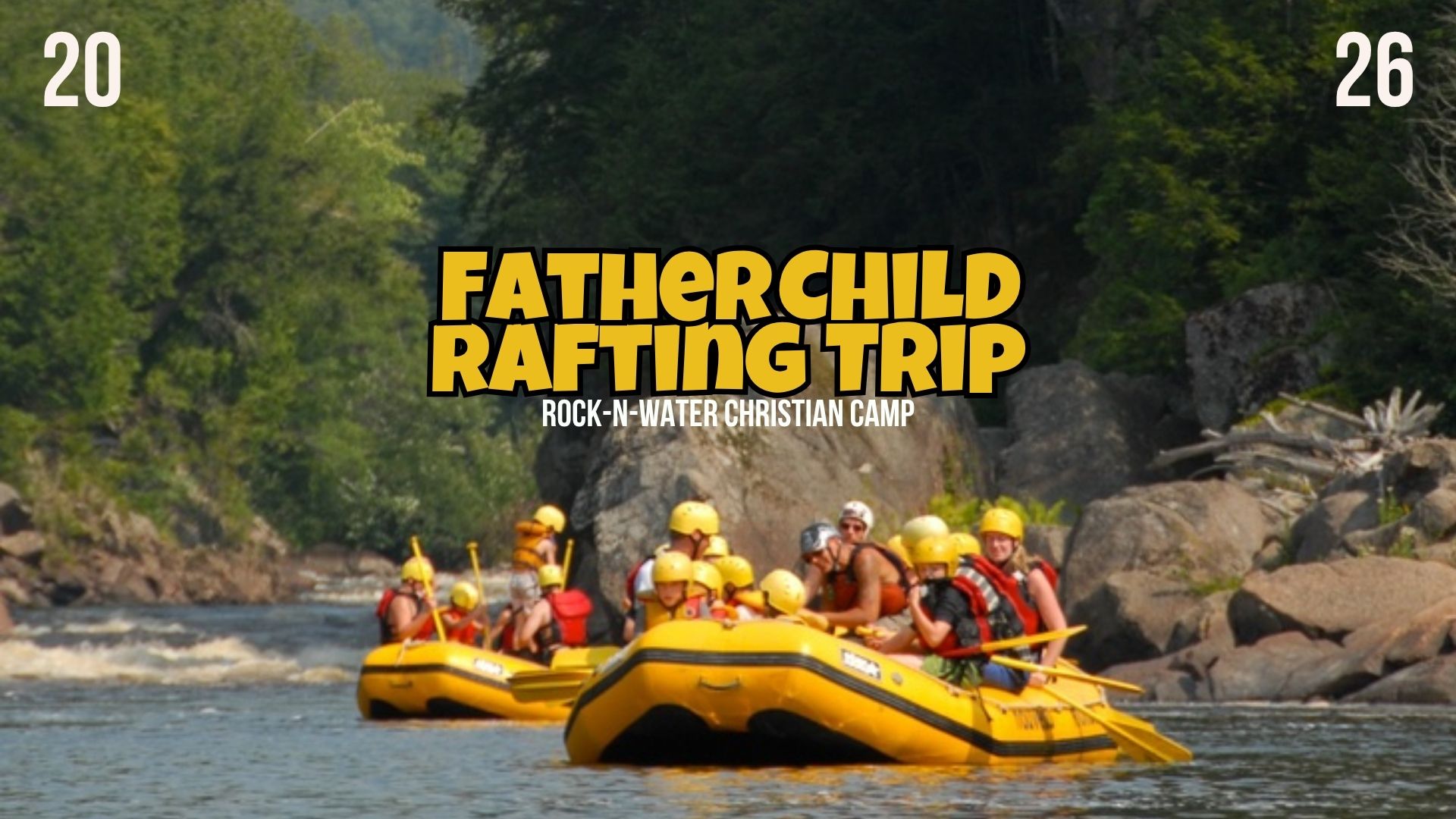 Father Child Rafting Trip 2026